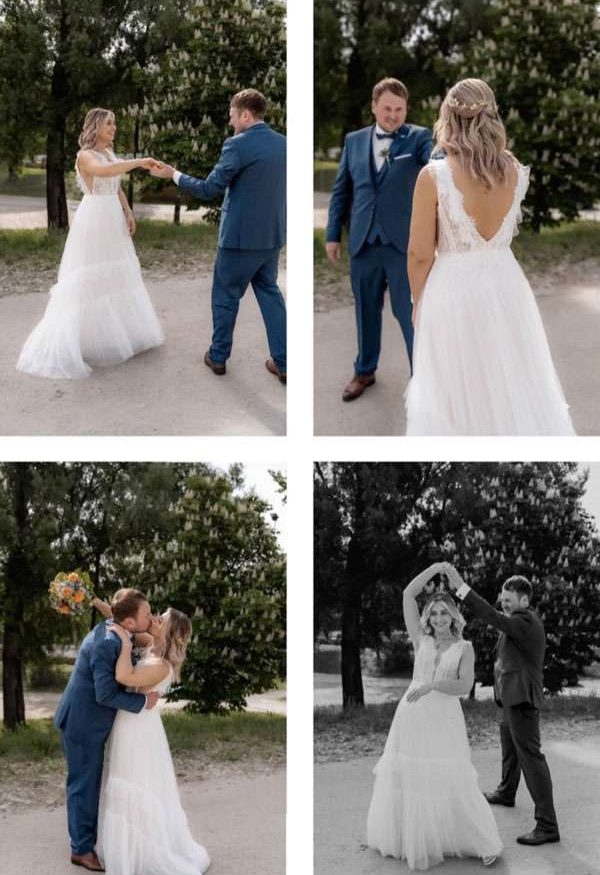 Unsere Real Brides – echte Bräute, echte Emotionen - Brautmode und Hochzeitskleid